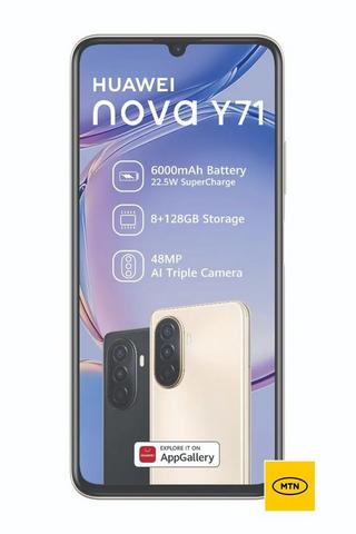 Huawei Nova Y71 Gold