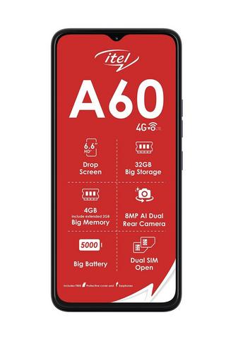 Itel A60 Black