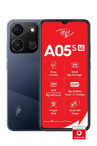 Itel A05s Black