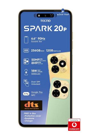 Tecno Spark 20p Green
