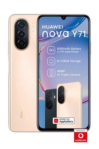 Huawei Nova Y71 Gold