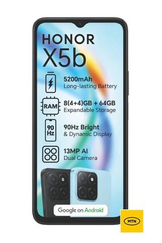 Honor X5b Black