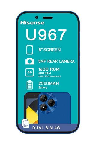 Hisense U967 Blue Ds Nl