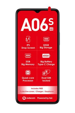 Itel A06s Black