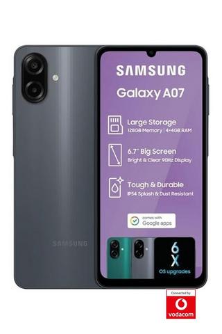Vc Samsung A07 Black Ds
