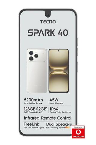 Vc Tecno Spark 40 Black