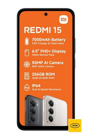 Mt Xiaomi Redmi 15 Grey Ds