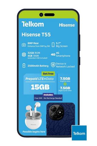Tm Hisense T55 Black Ds Nl