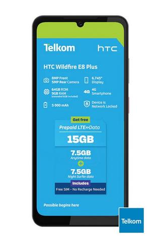 Tm Htc E8 Plus Black Ds Nl