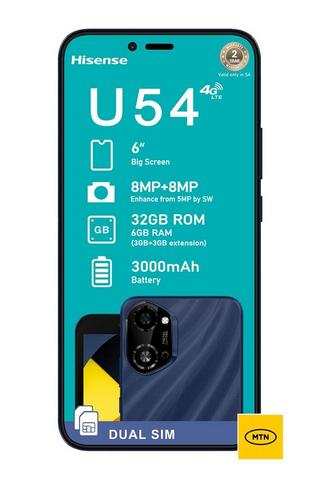 Hisense U54 Blue