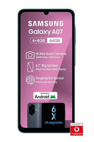 Samsung A07 64gb Green
