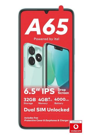 Itel A65 Green