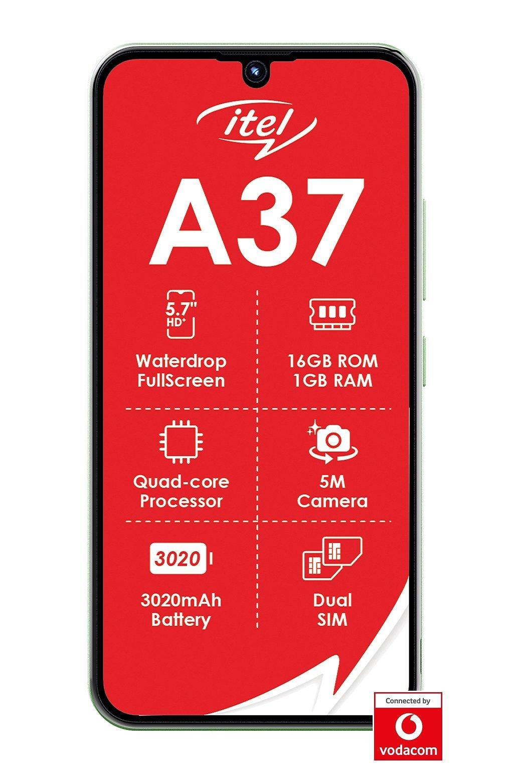 Itel A37 Green