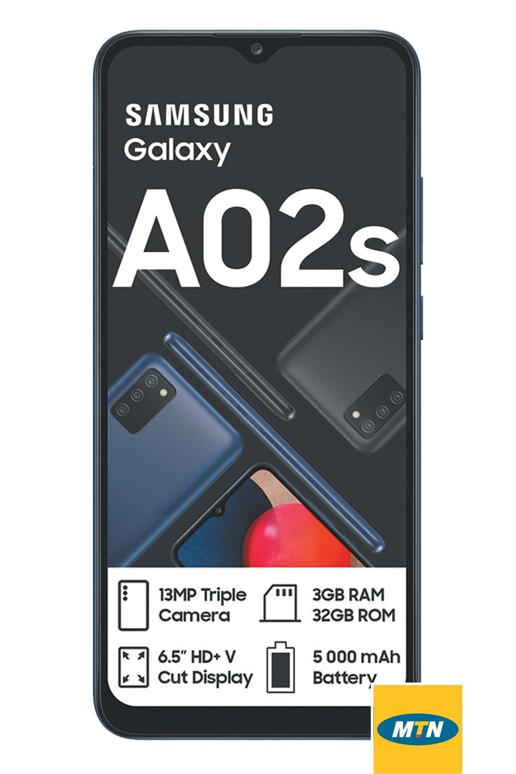 Mt Samsung A02s Blue Ds