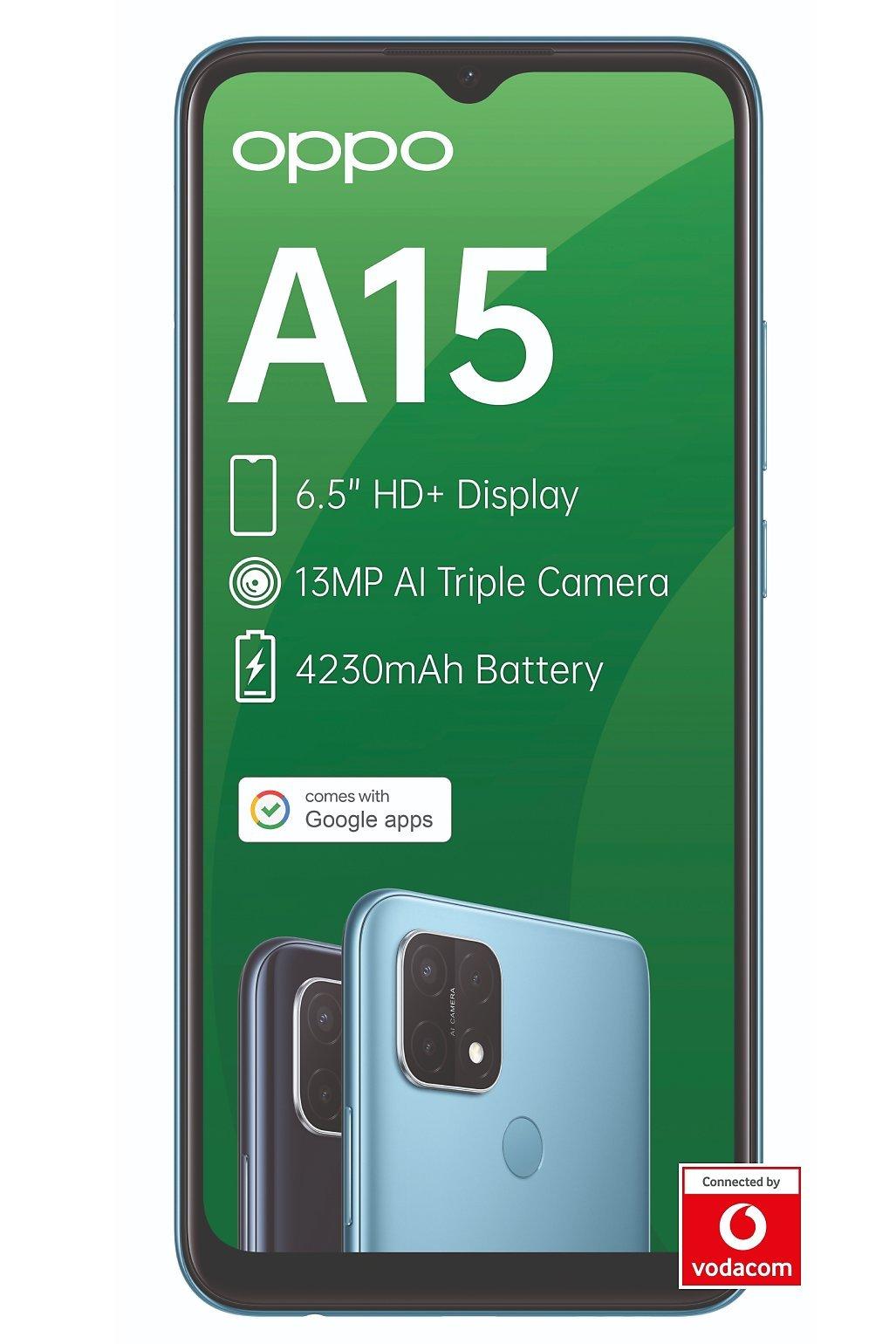 Oppo A15 Blue