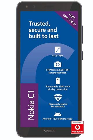 Nokia C1 2nd Edition Blue