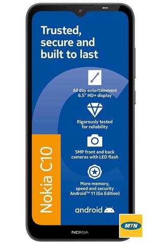 Mt Nokia C10 Grey Ds Nl