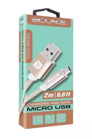 Bounce Micro USB 2m Cable