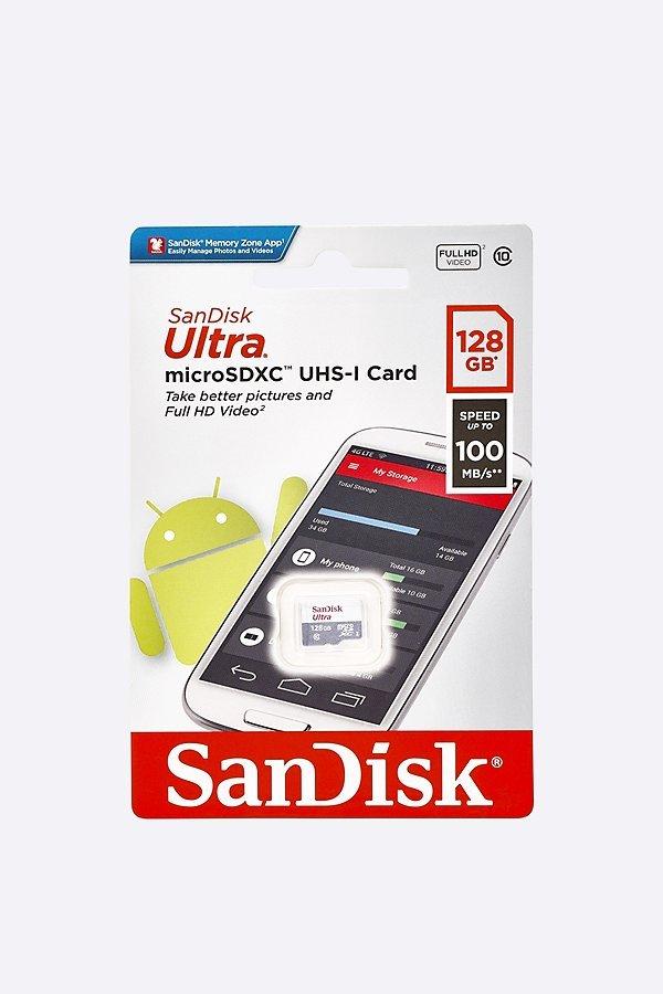 SanDisk 128 GB microSDXC UHS-I Cell Phone Memory Cards for sale