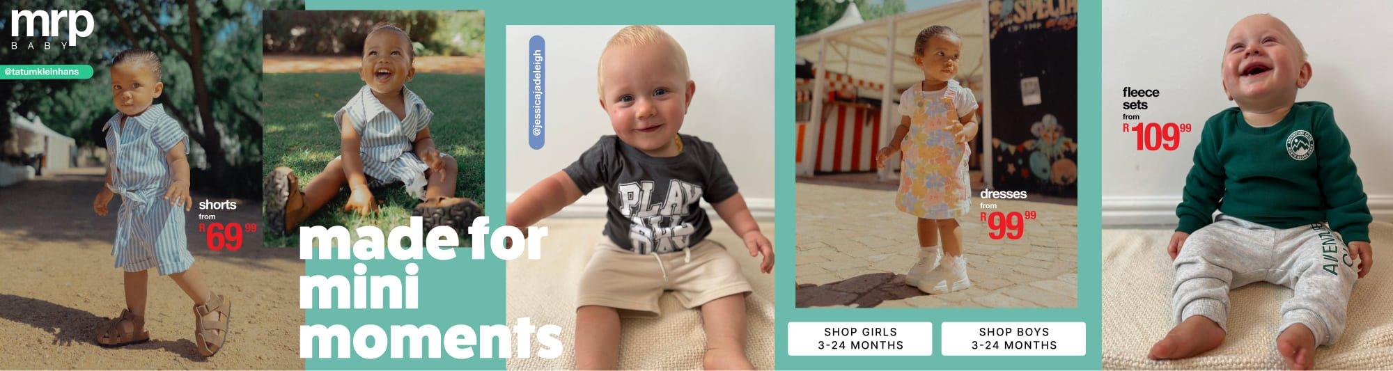 Mr Price Baby Baby clothing toddlers and nursery