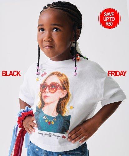 Selected kids 1-7 tees take 2 for R100