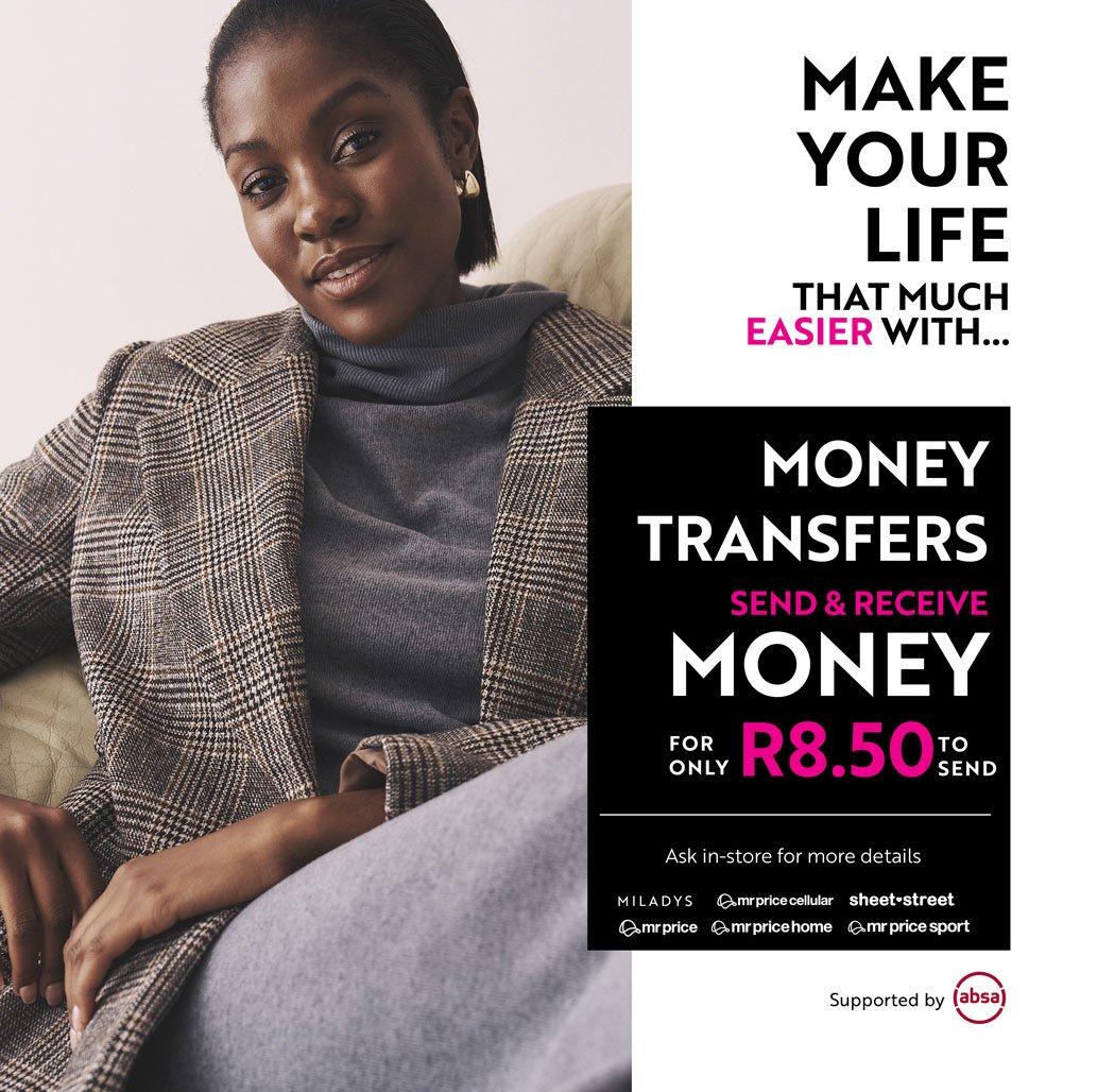 Miladys money transfers