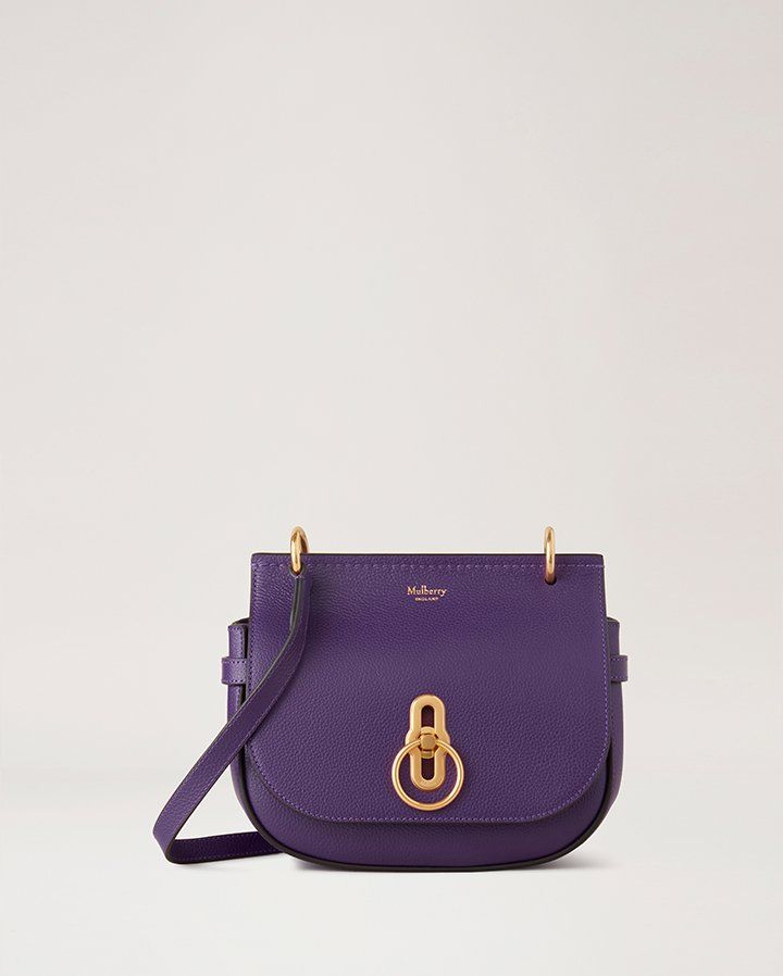 Small Amberley satchel in amethyst