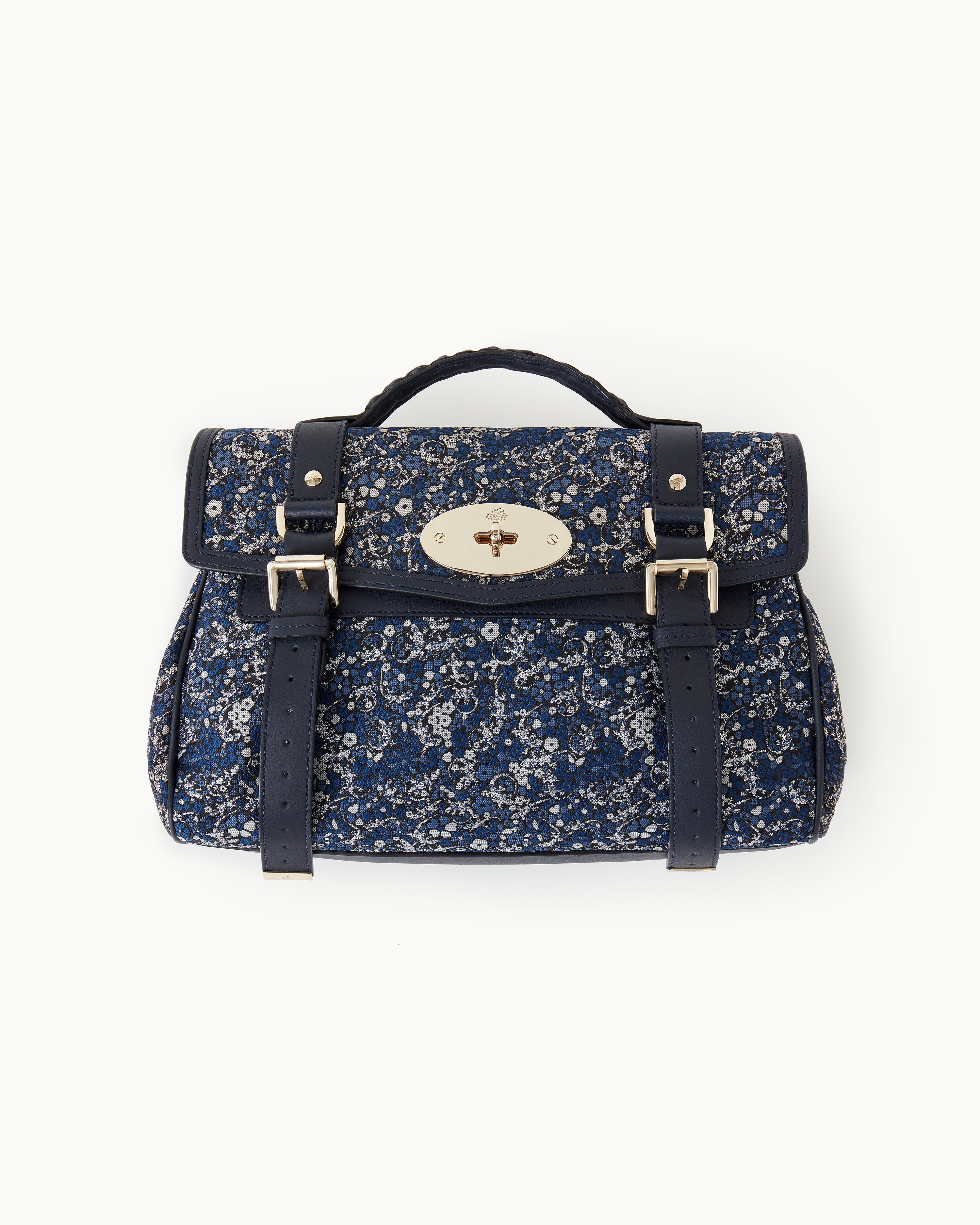 Alexa Mini Flower Gecko Jacquard in navy, Spring/Summer 2013 collection