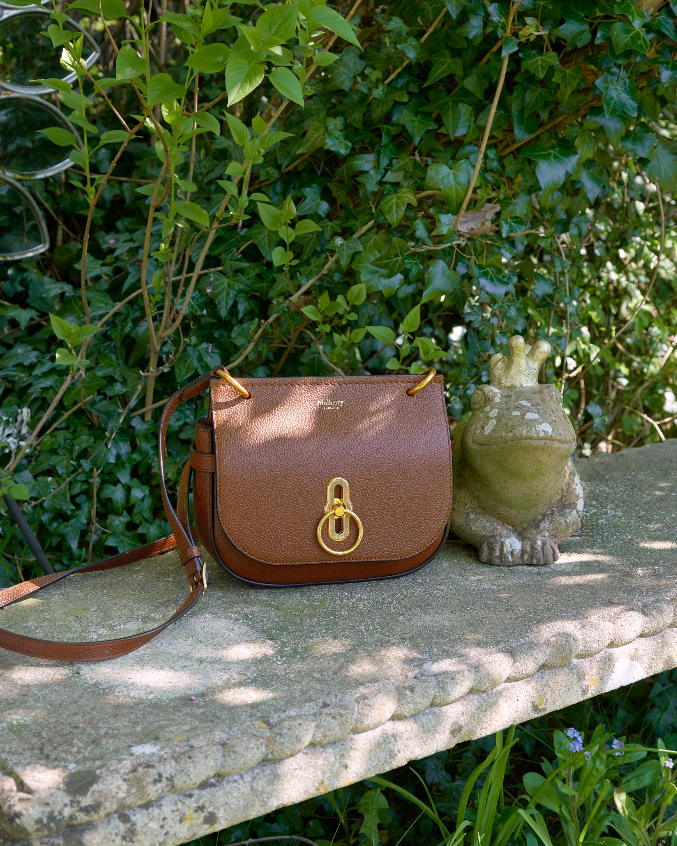 Mulberry Amberley Satchel bag in brown leather