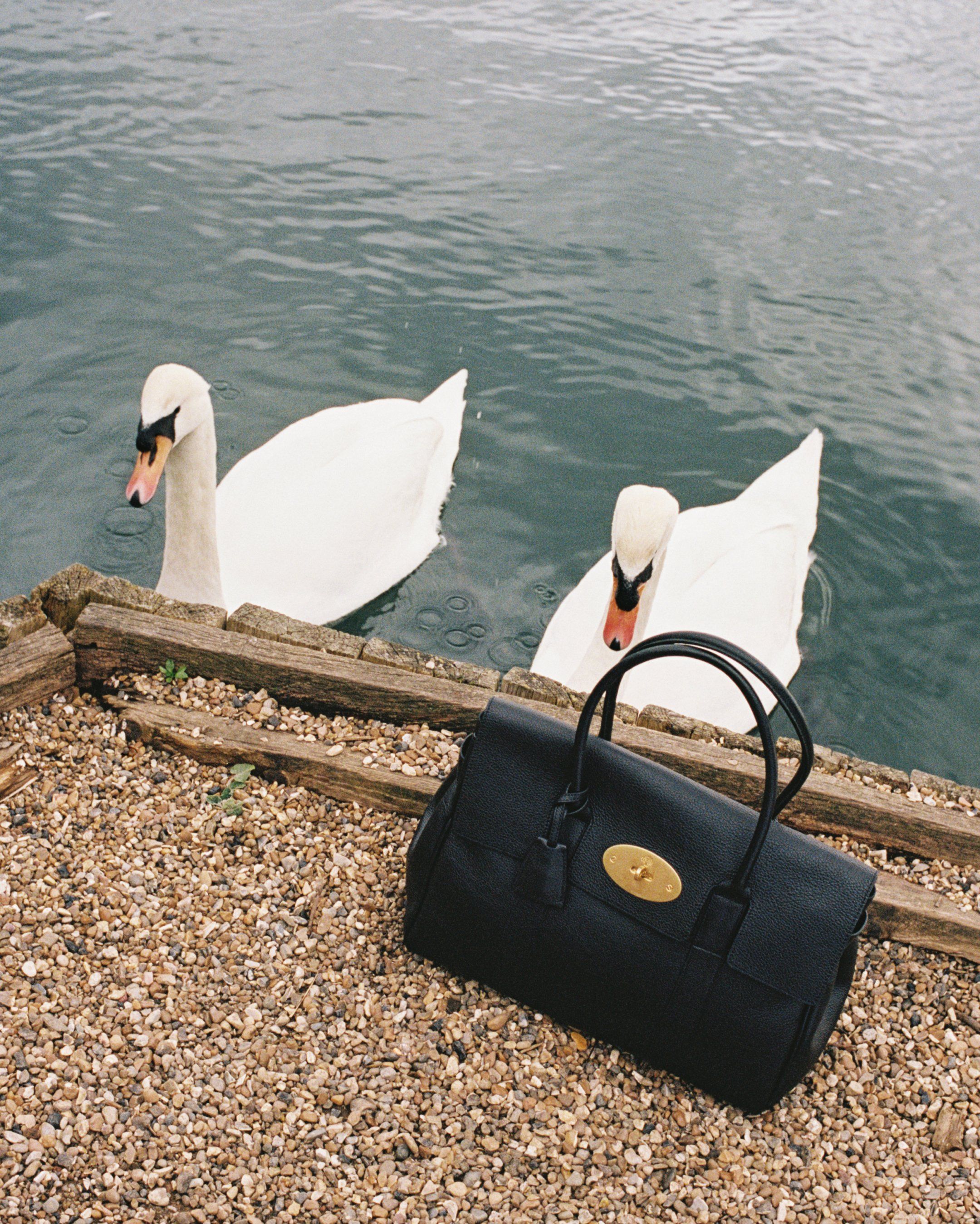 Mulberry Bayswater bag in Black leather