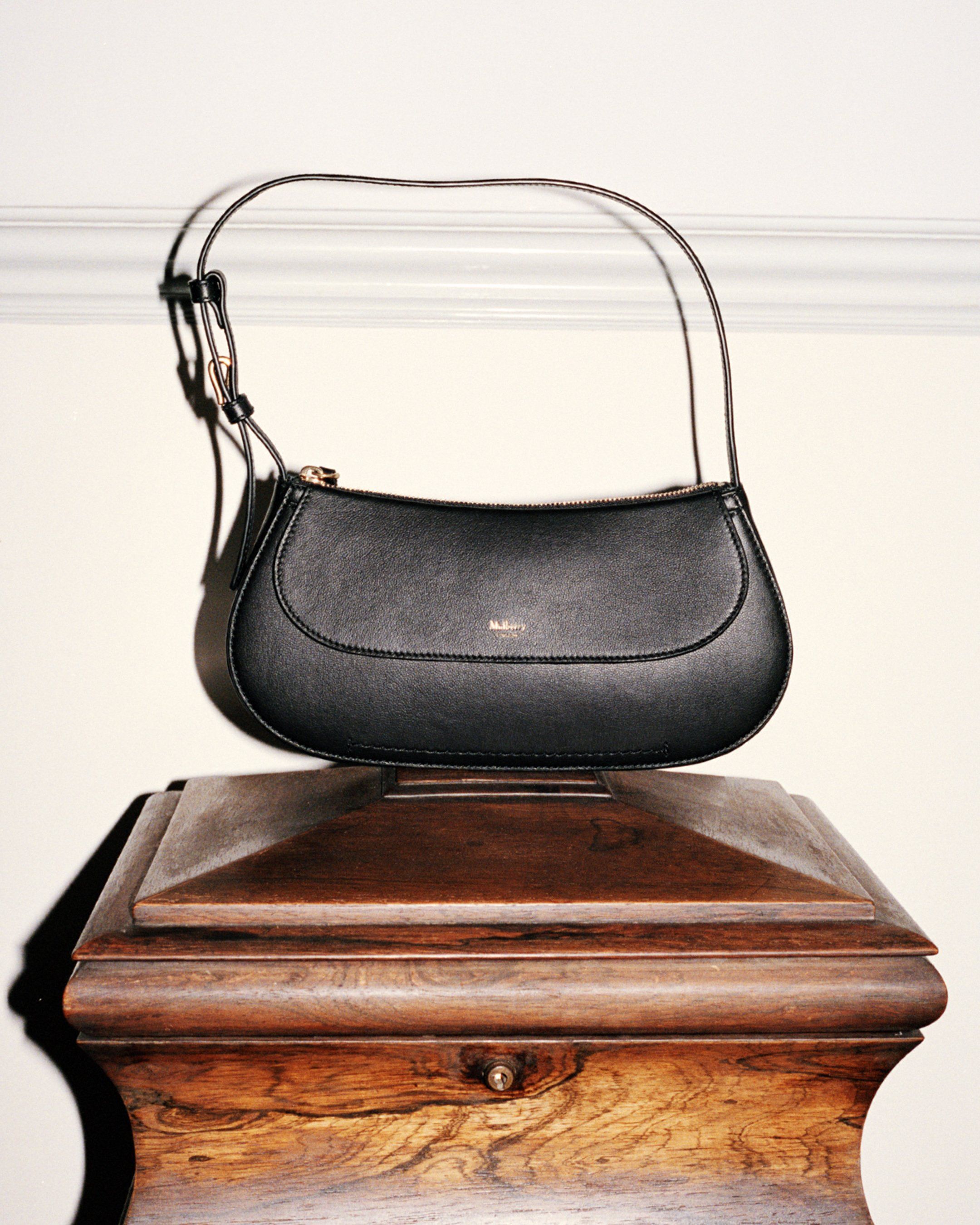 Mulberry Clovelly Shoulder bag in black leather