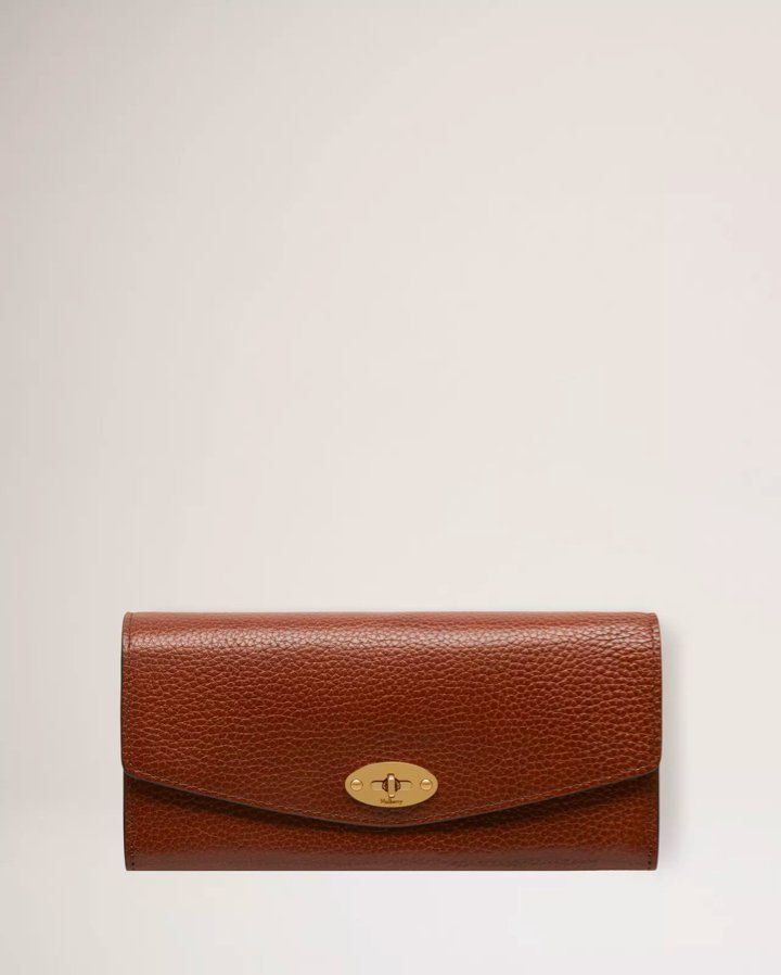 Darley Wallet in Oak Small Classic Grain Leather