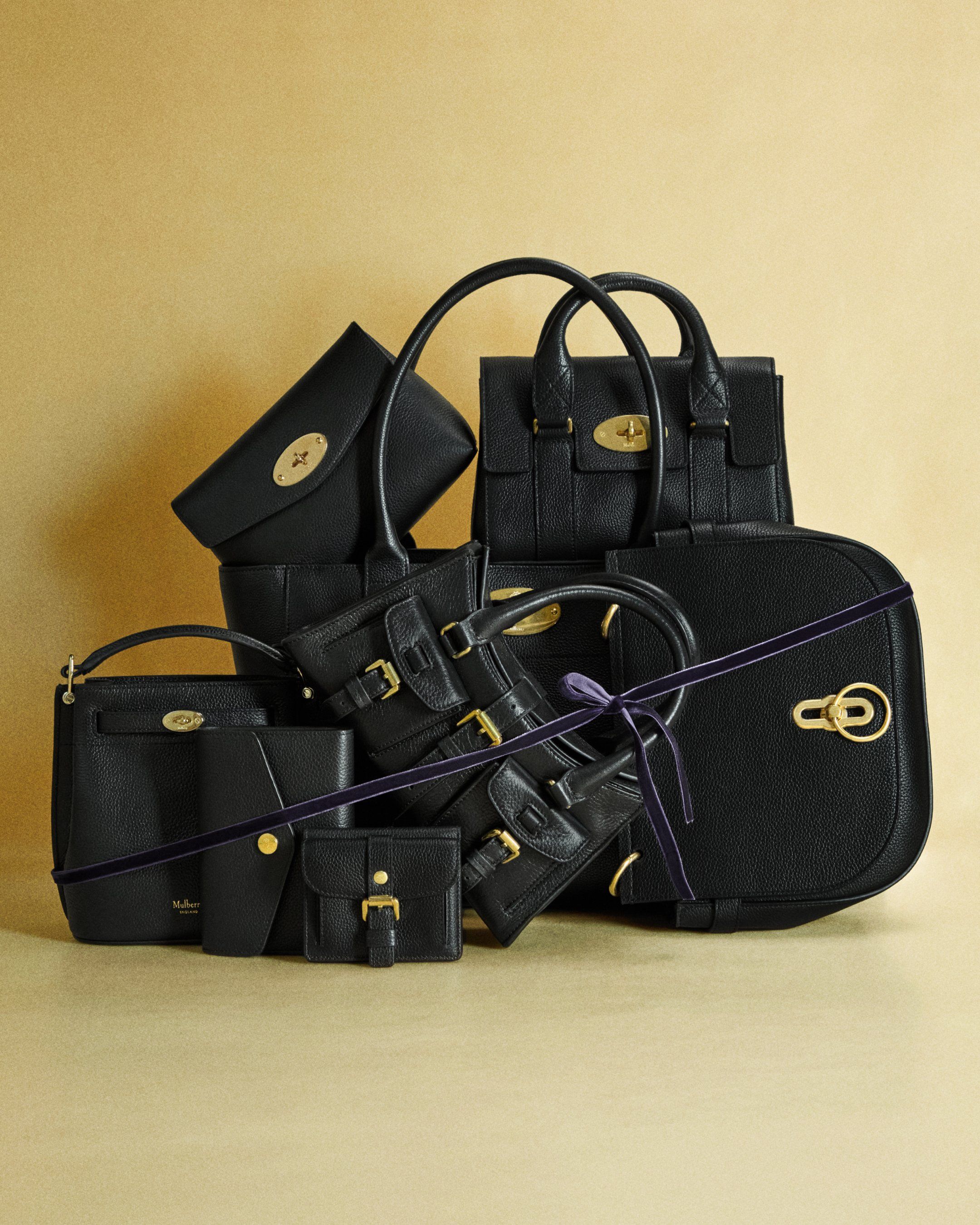 Gruppenfoto von Mulberry Black Handtaschen