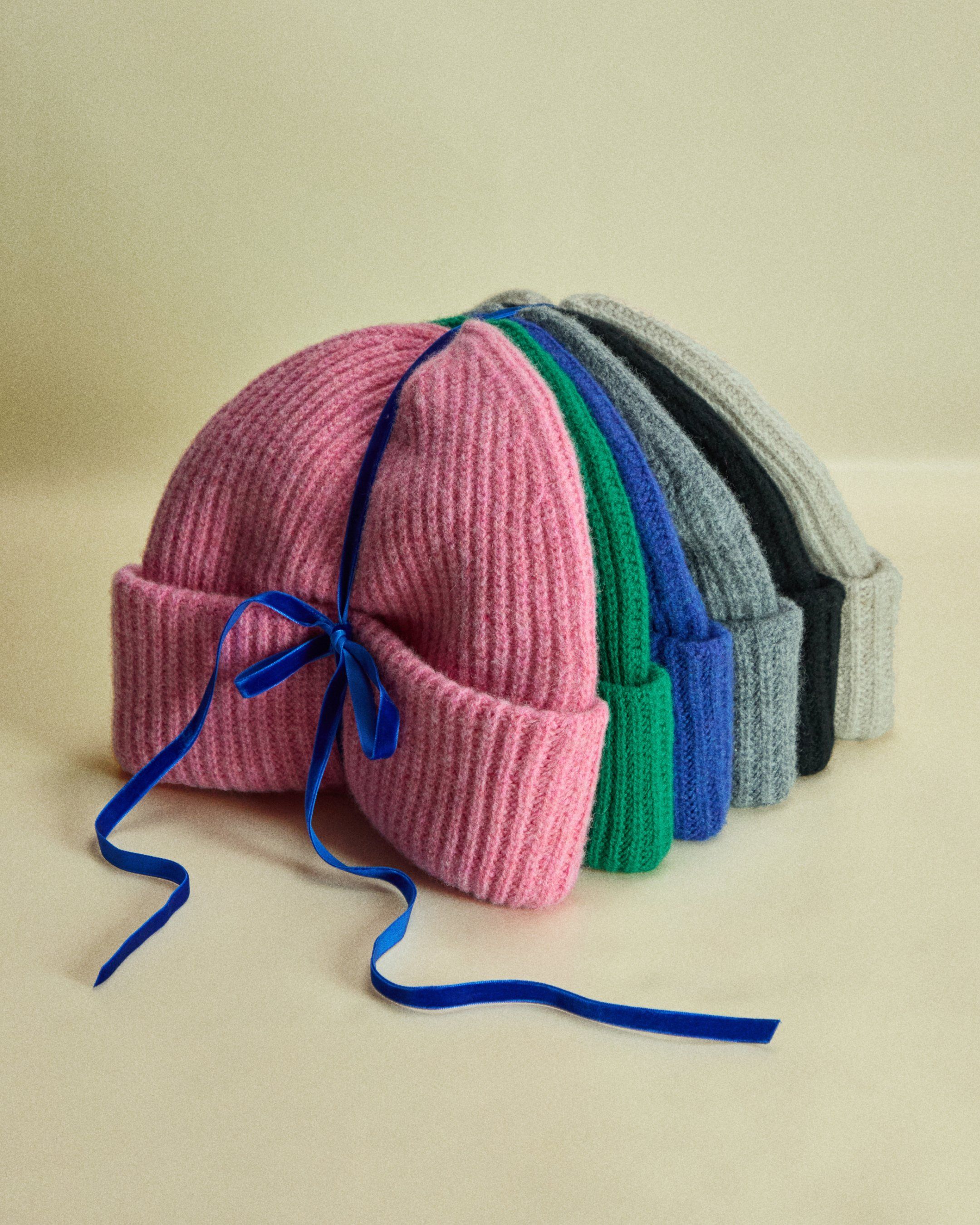 Group shot of Cashmere Beanies