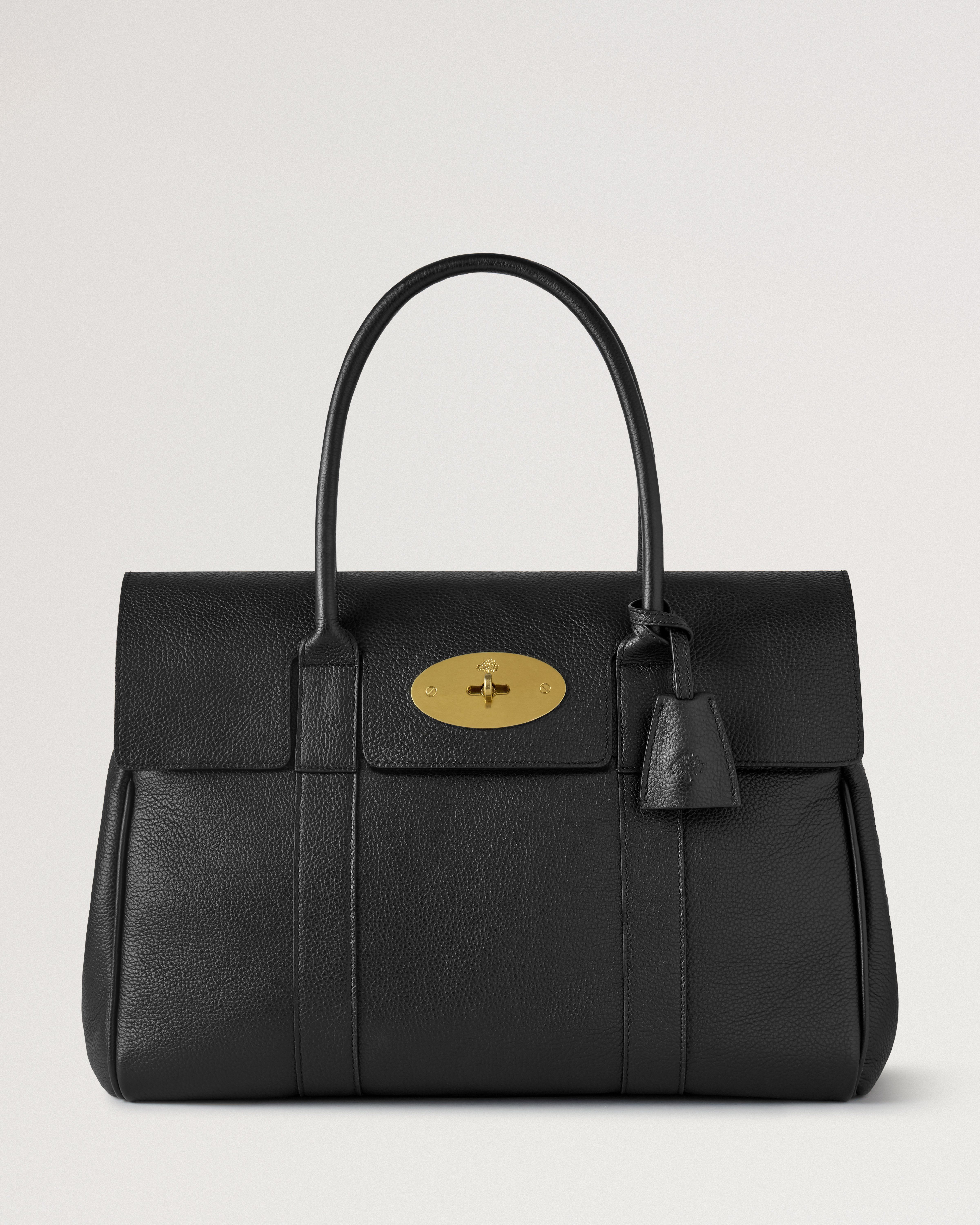 Mulberry Black & Brass Small Classic Grain
