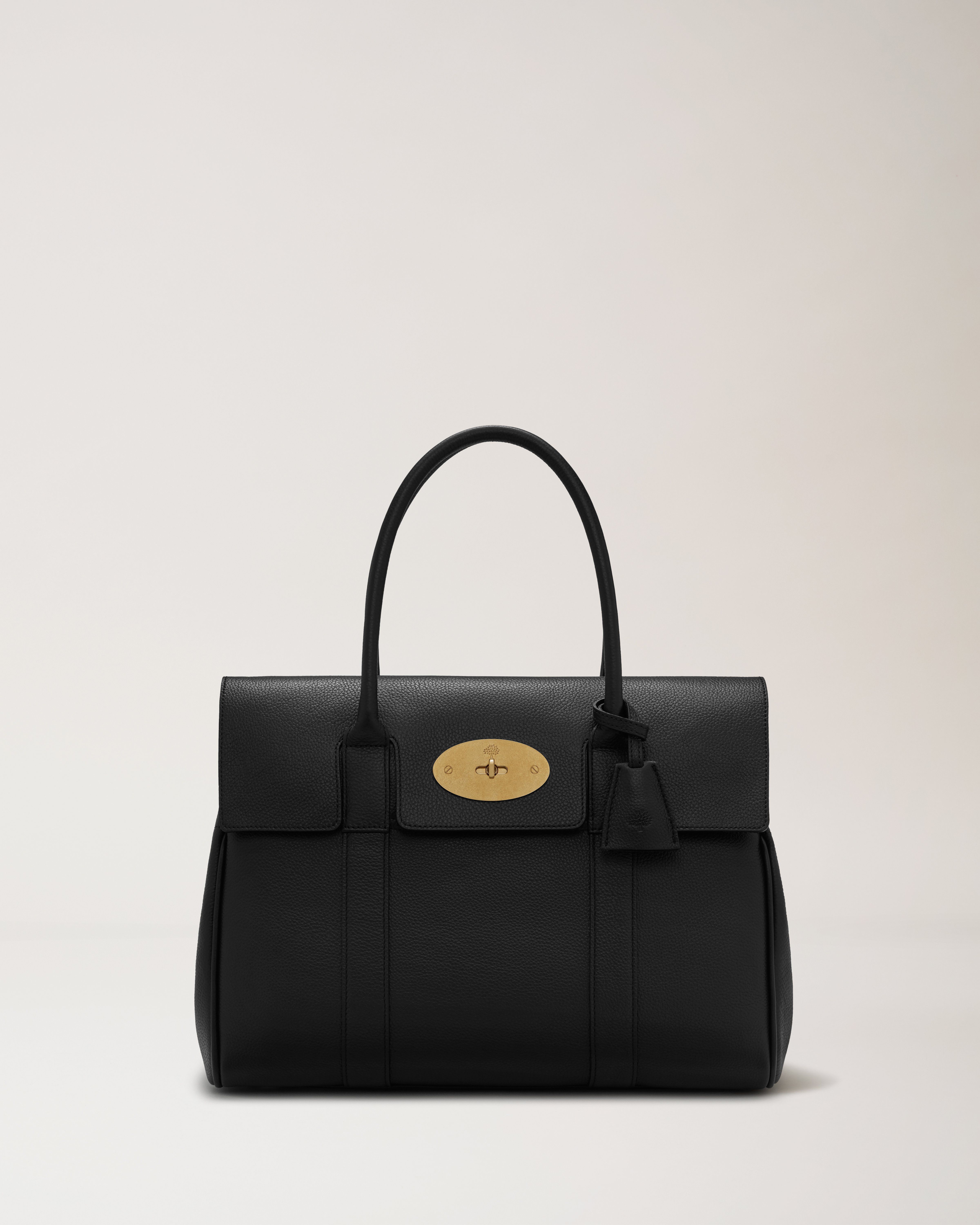Mulberry Bayswater in Black gold