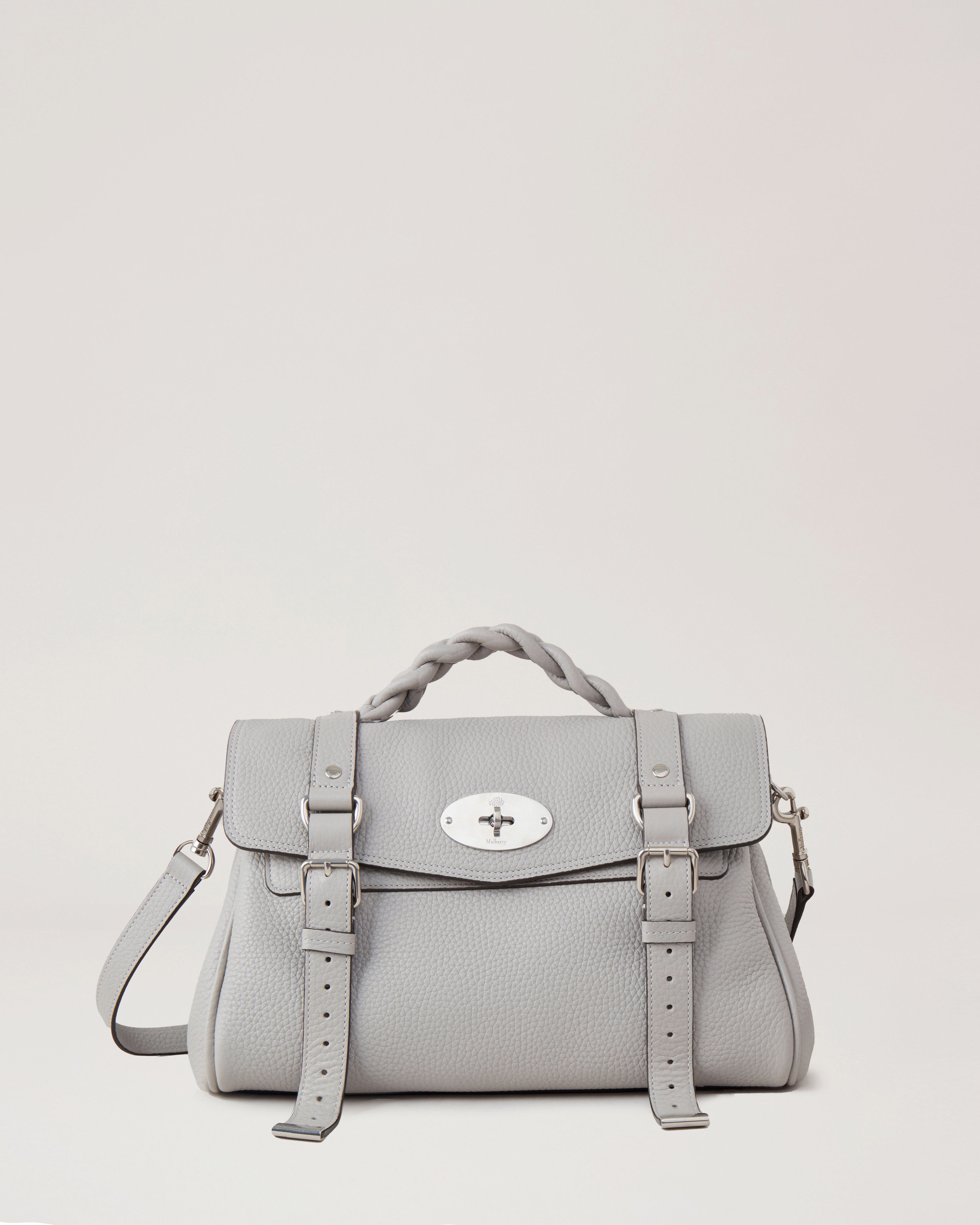 Mulberry Alexa-Tasche in Hellgrau