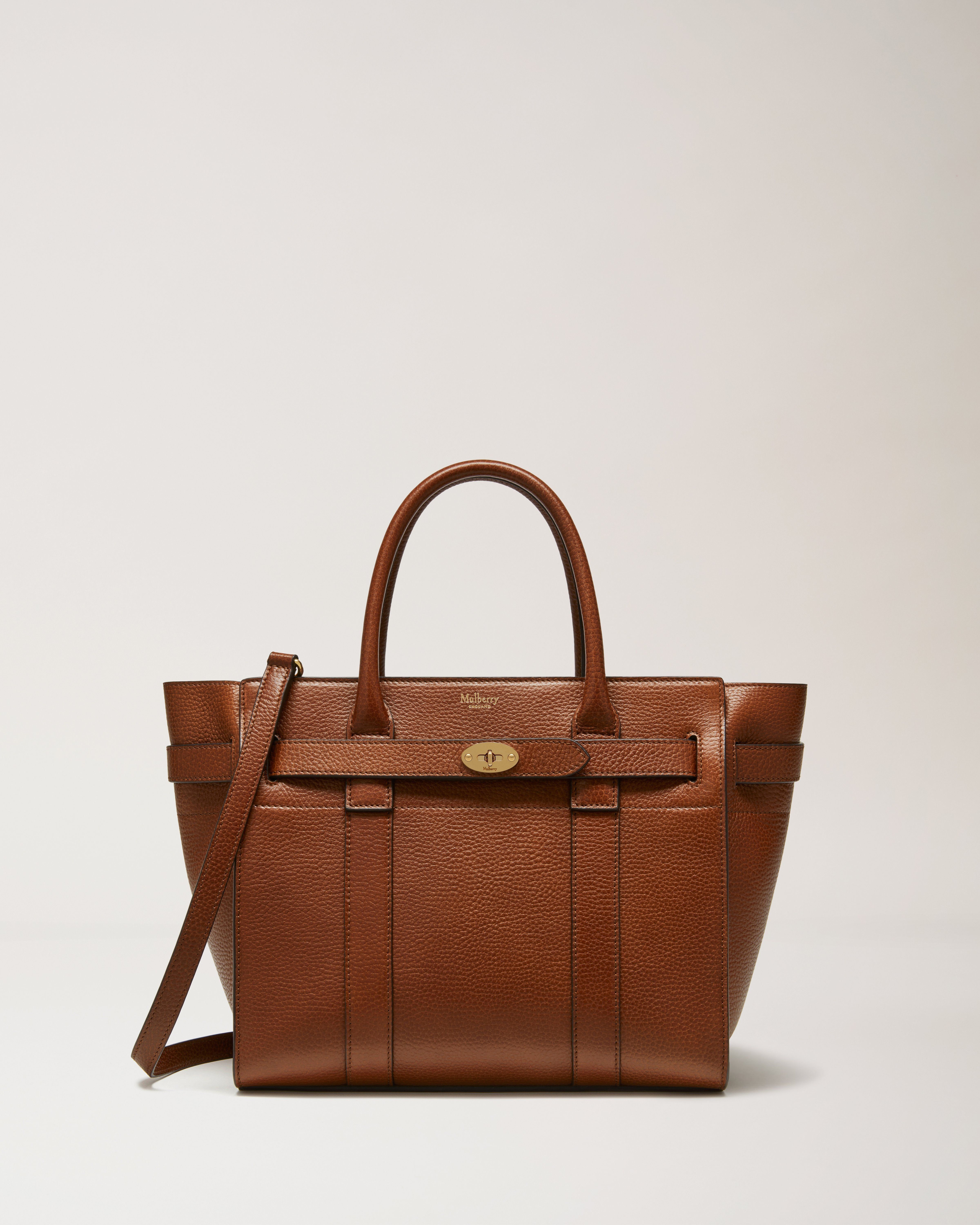 Mulberry Small zipped Bayswater in Oak