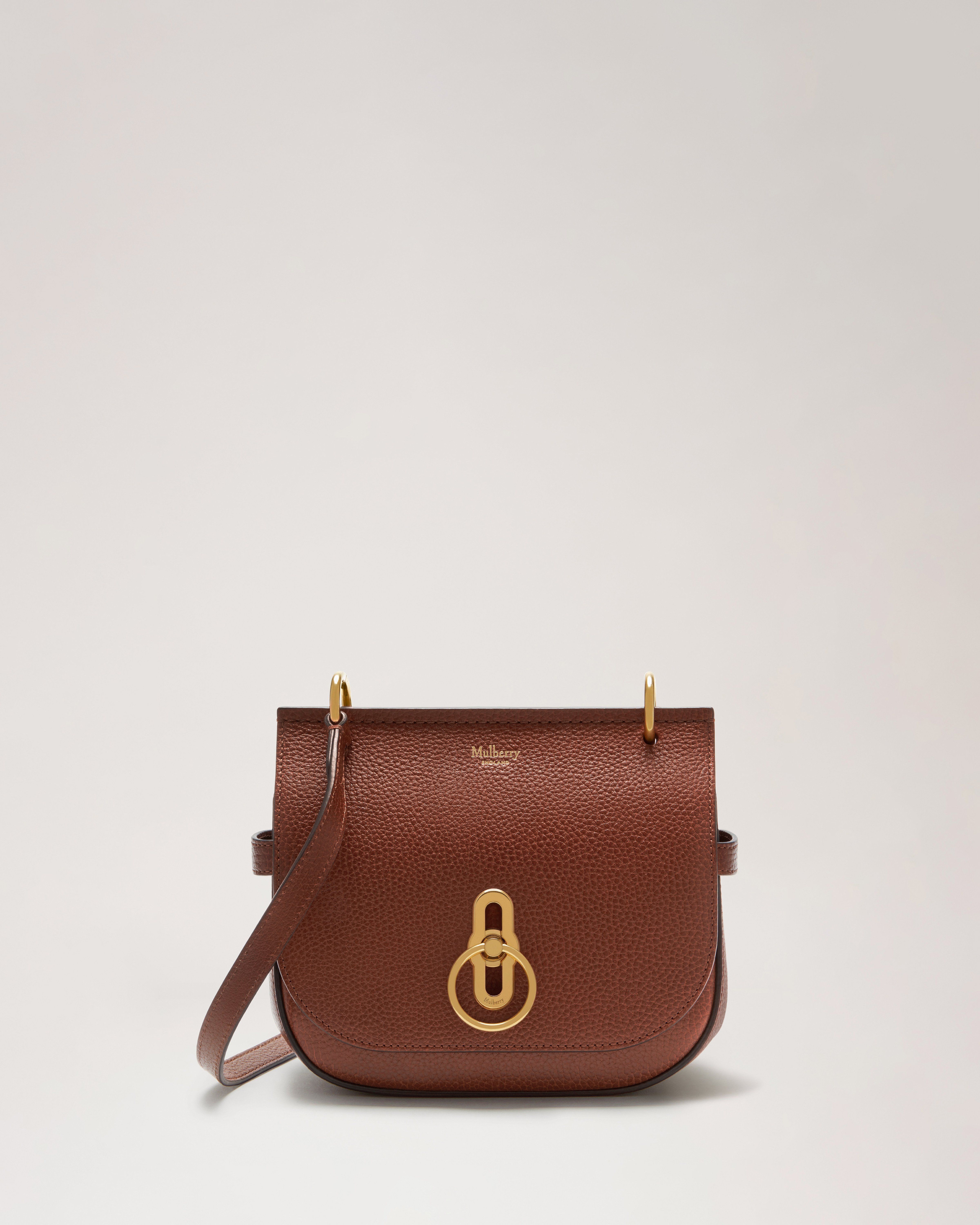 Small Amberley Satchel Oak Small Classic Grain