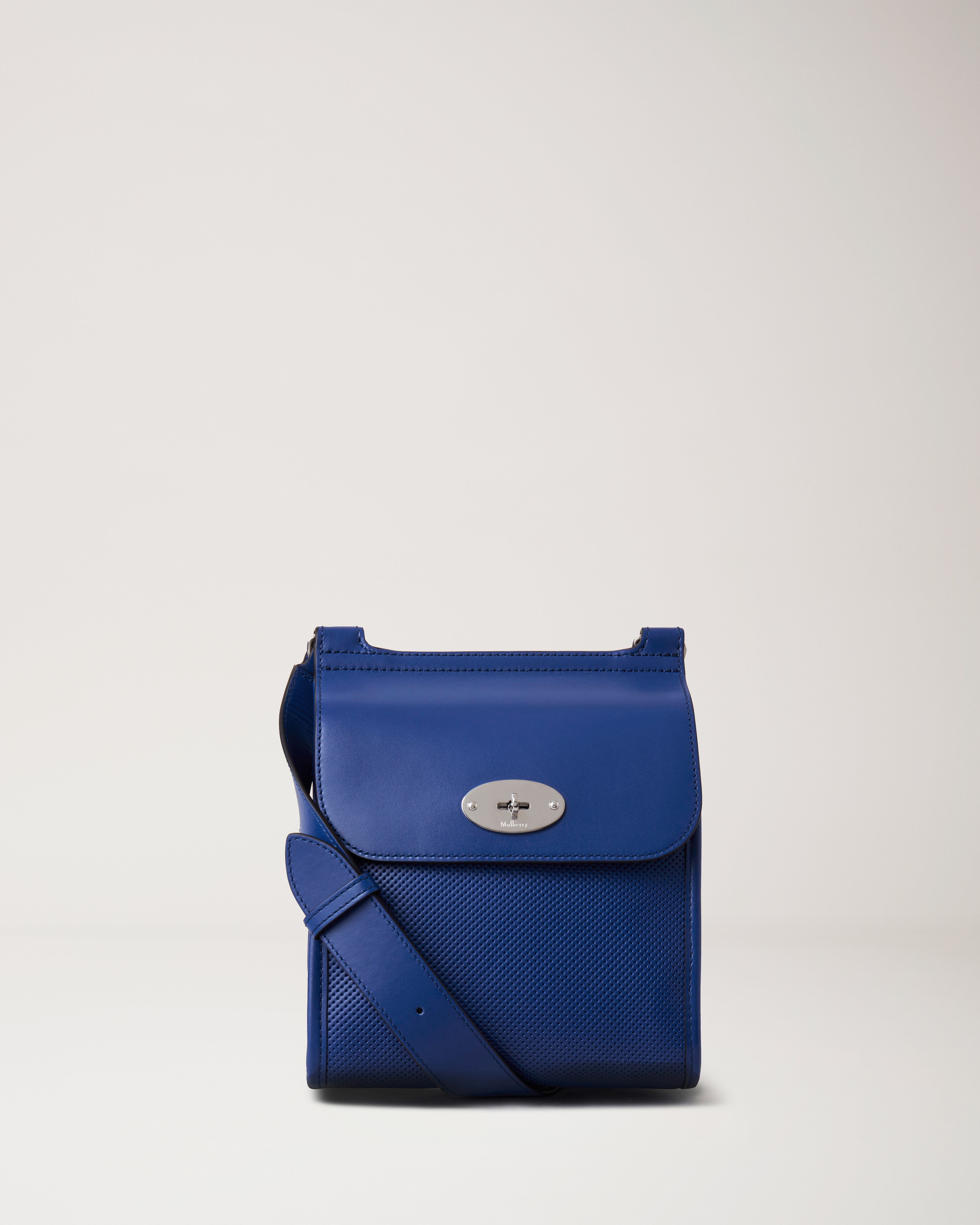 mulberry small antony bag in pigment blue