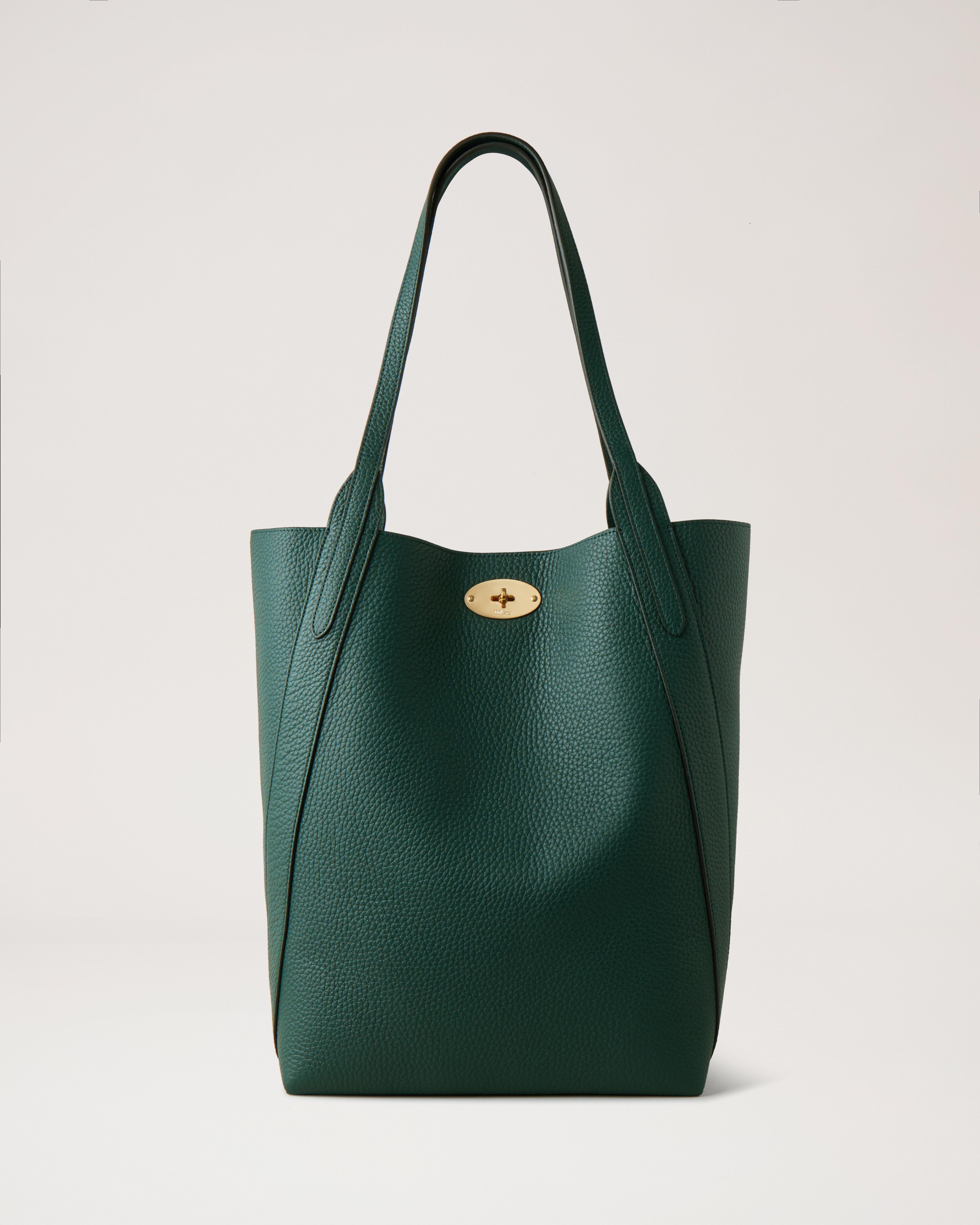 Mulberry north south Bayswater tote in Mulberry Green