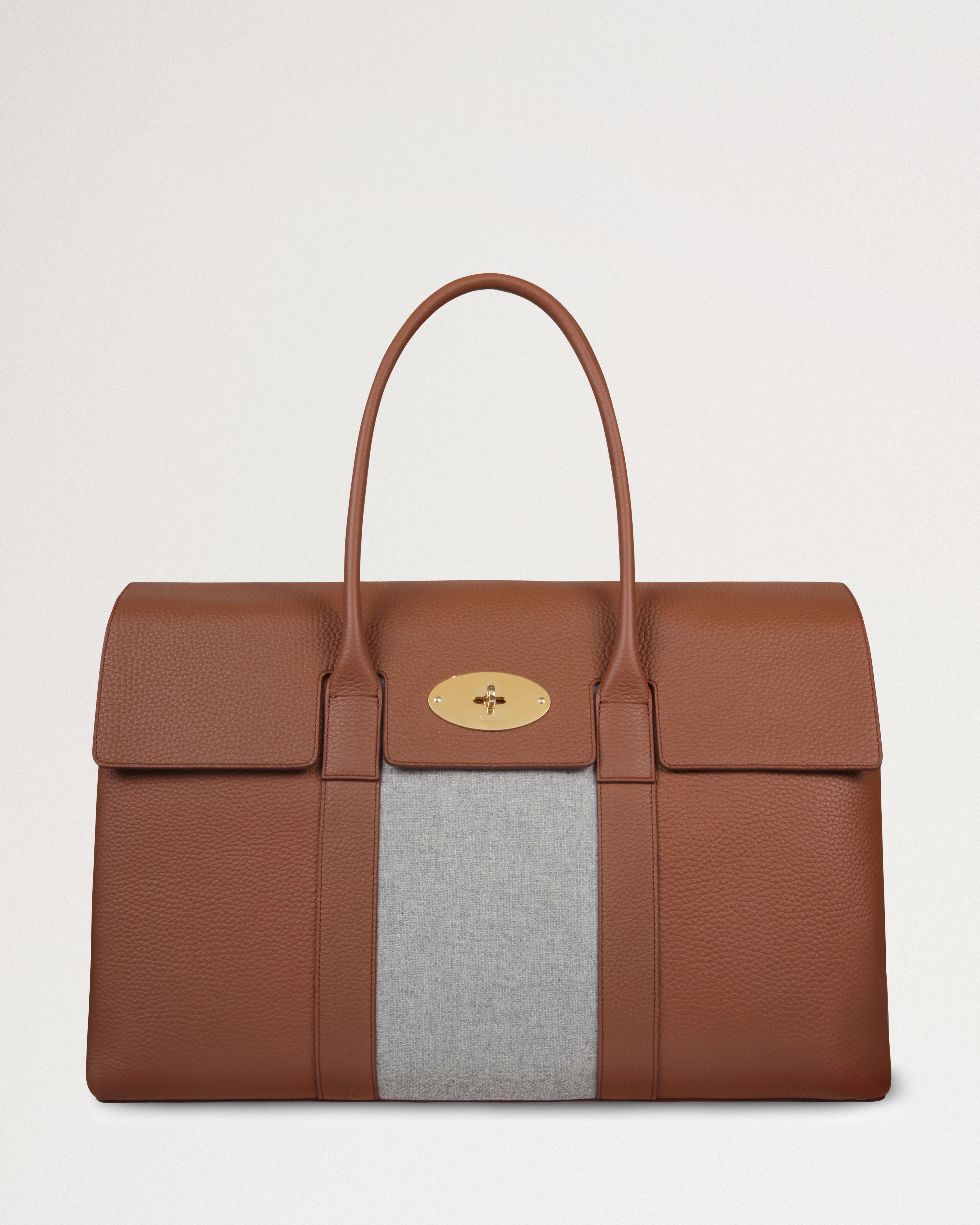 Mulberry x Eleventy Piccadilly HG 和法兰绒（栗色）