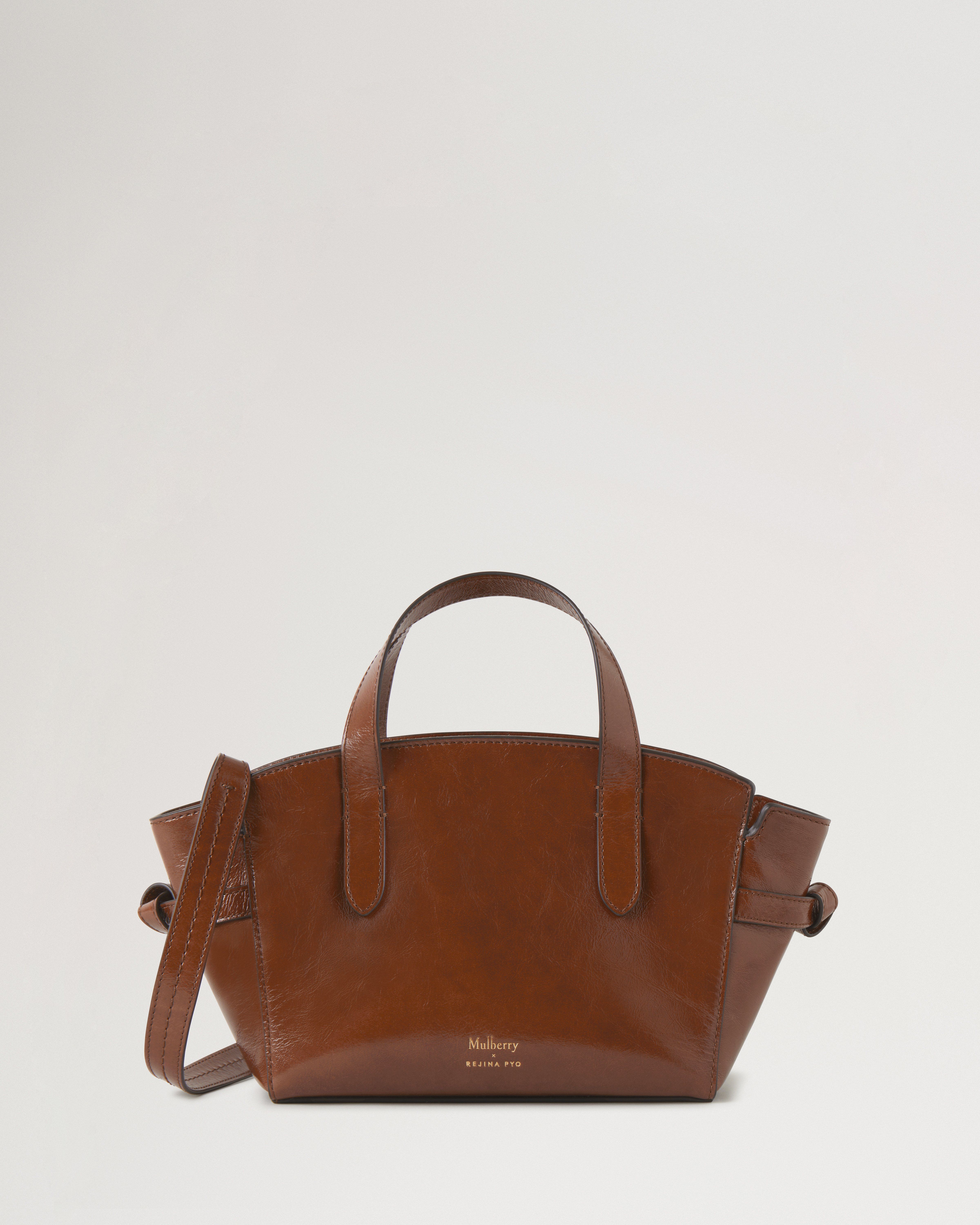 Mulberry x Rejina Pyo Rejina Top Handle Crossbody in oak leather