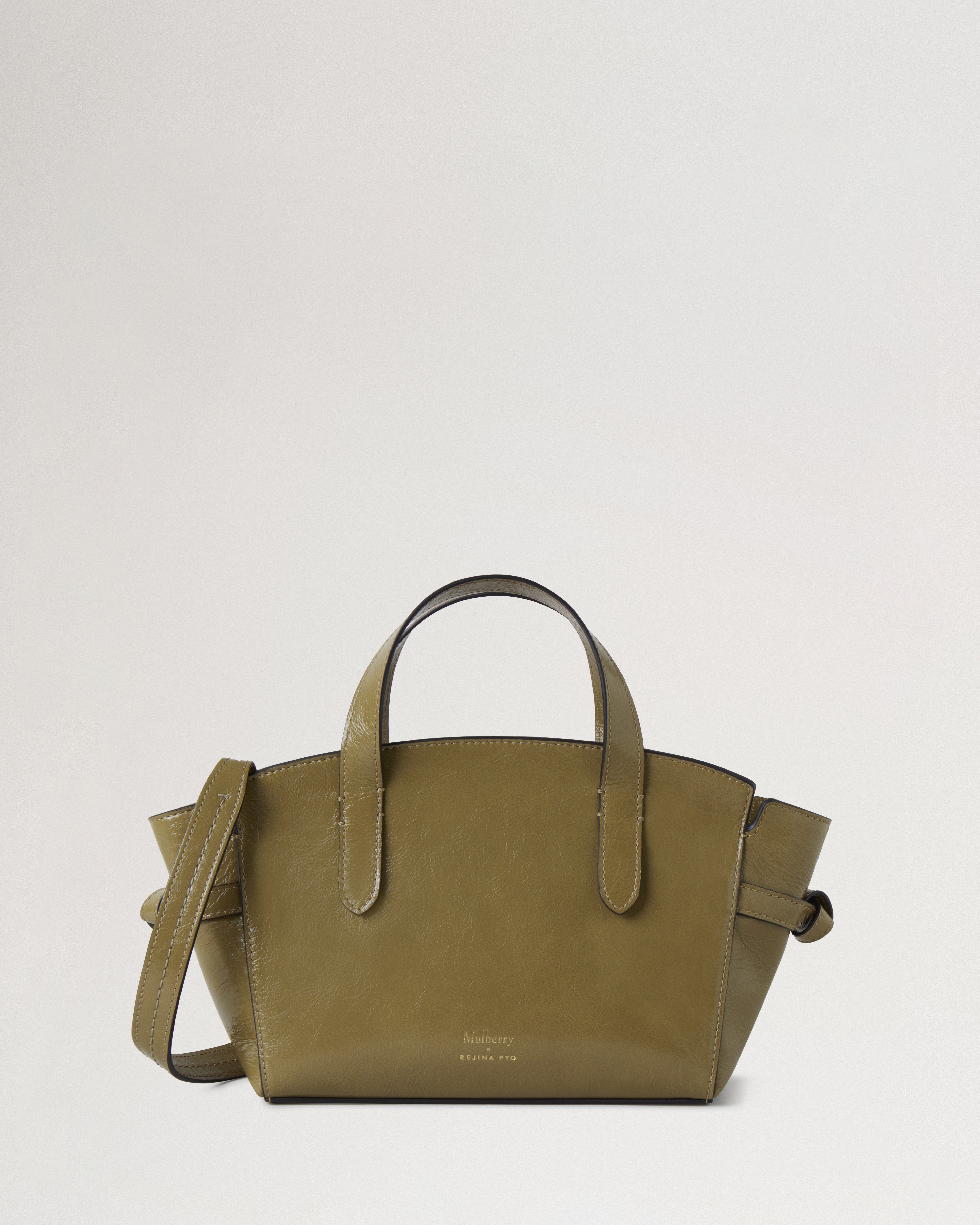 Mulberry x Rejina Pyo Rejina Top Handle Crossbody in green leather