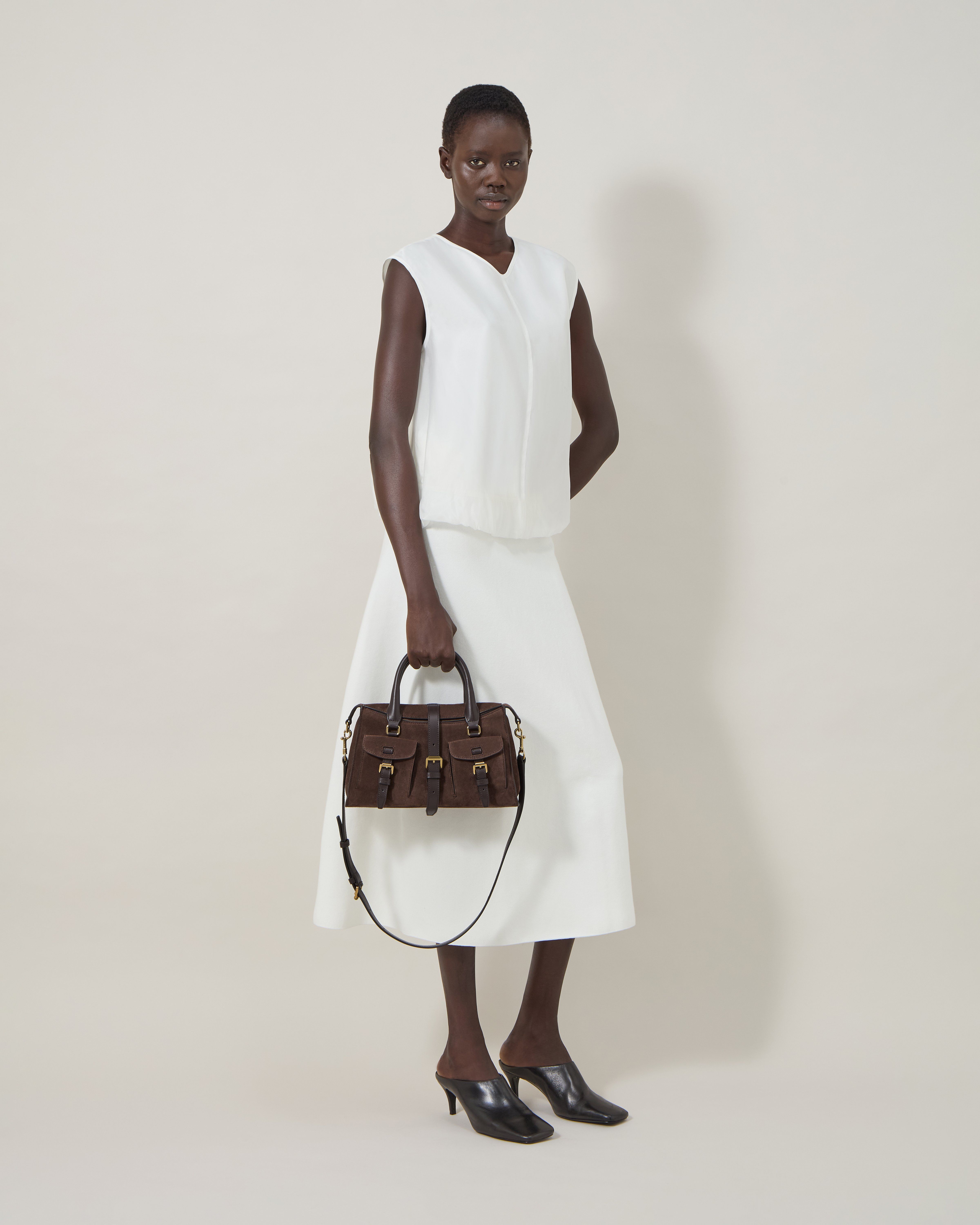 マルベリー　ロクサンヌ　ハンドバッグ　レザー　ホワイト系 2025年最新】Yahoo!オークション -(マルベリー mulberry