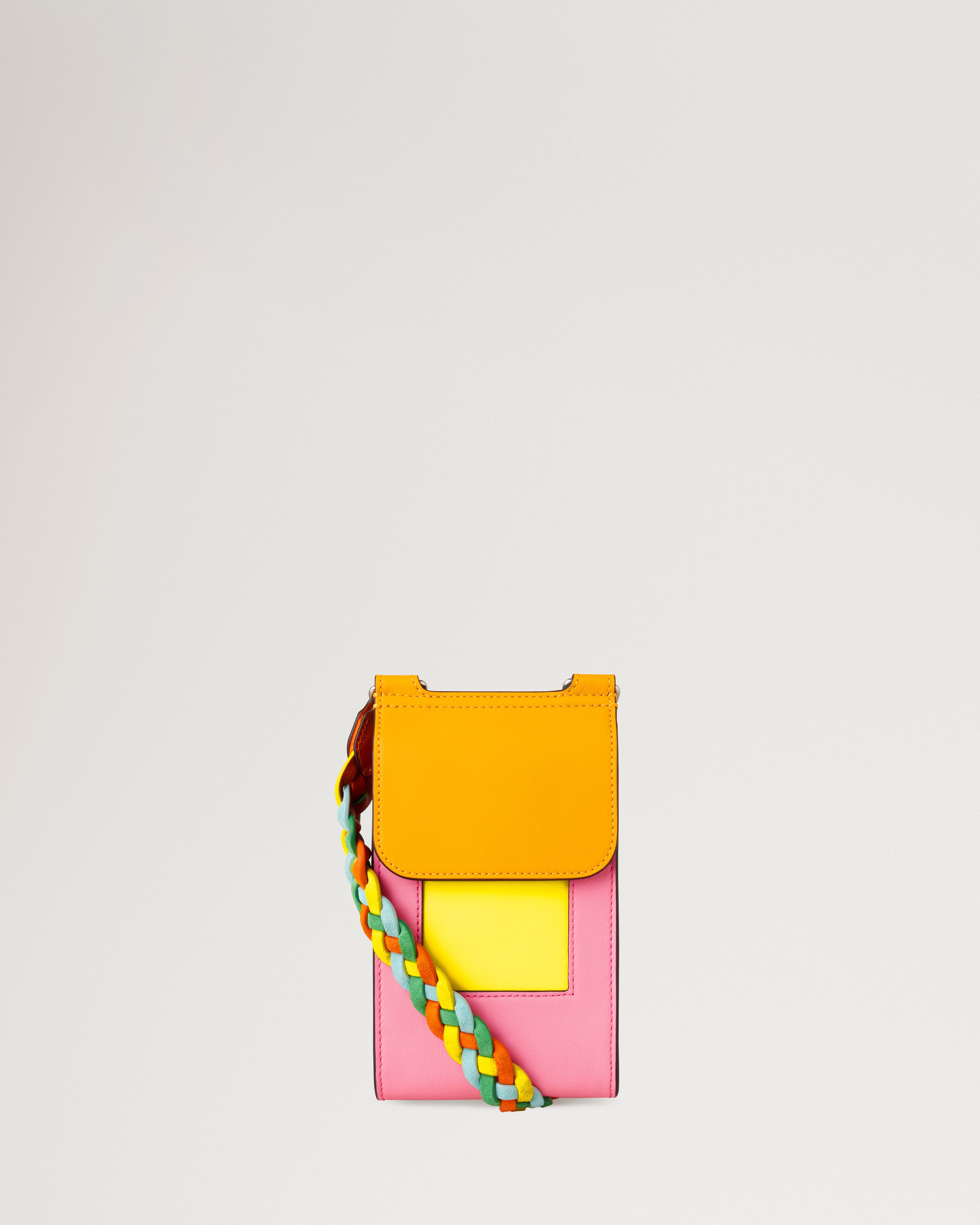 Mulberry x Mira Mikati Mini Antony bag in Honey and Multicolour