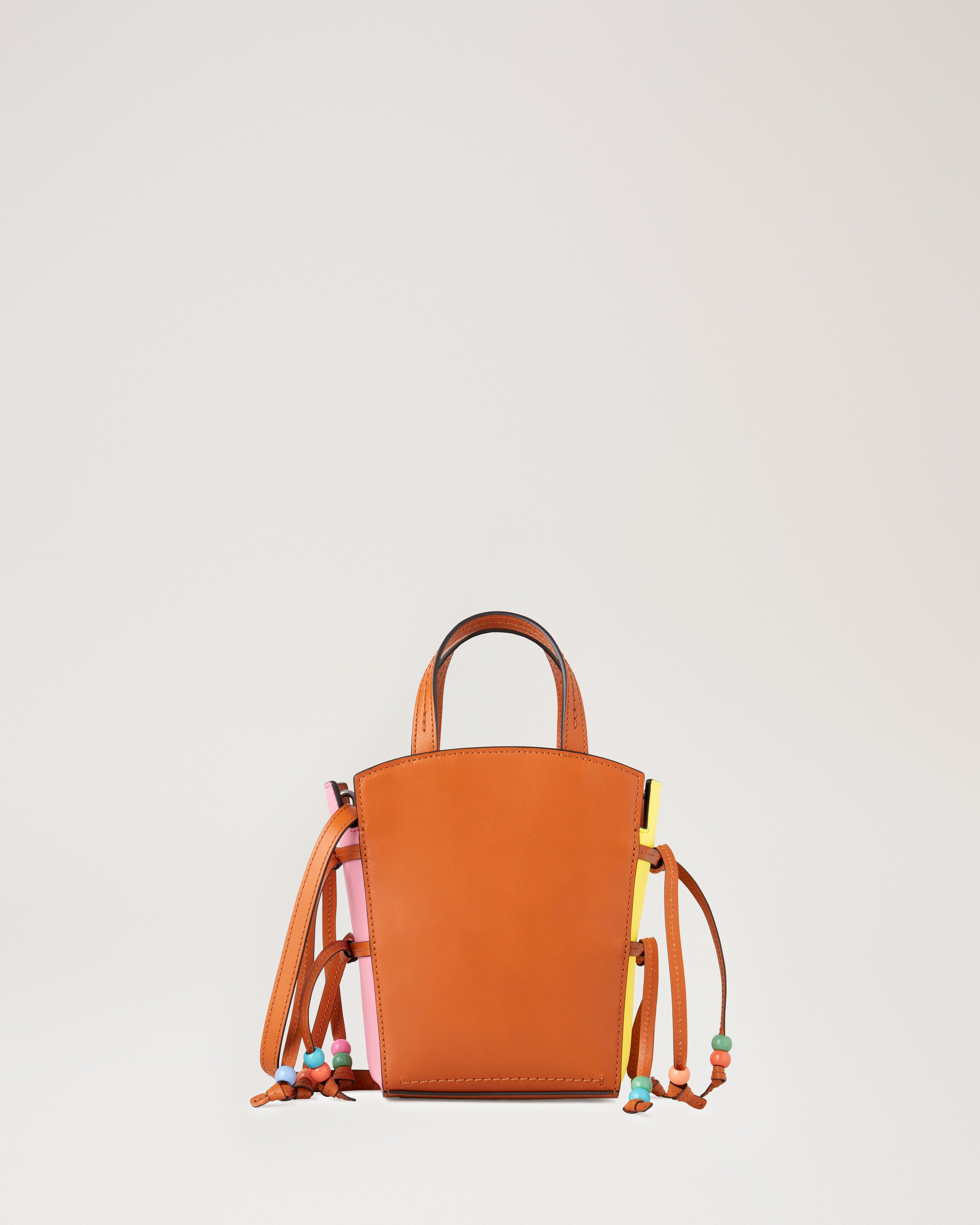 Mulberry x Mira Mikati Mini Clovelly tote in Oak