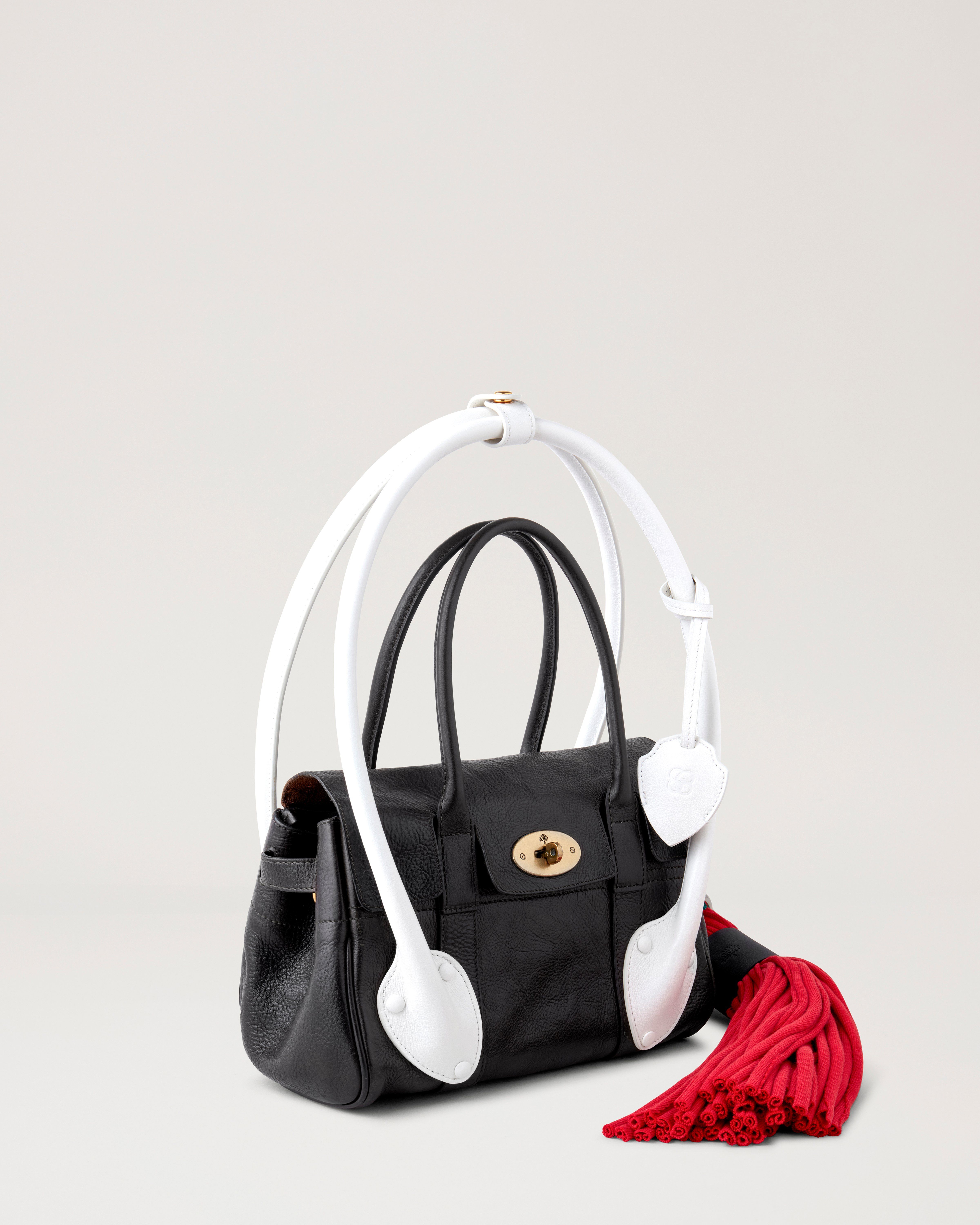 Bayswater Swing 02 Handtasche aus Schokoladenleder aus der Mulberry x Stefan Cooke Kollektion