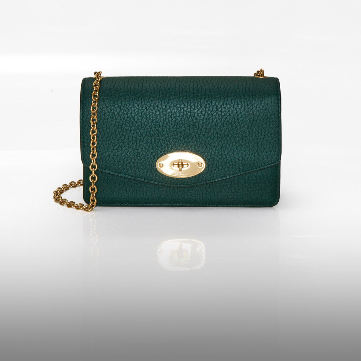 Mulberry Darley Bag in Mulberry Green
