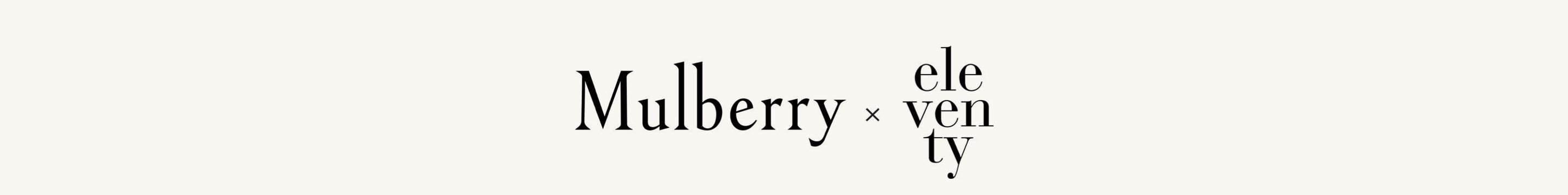 Mulberry x Eleventy logos